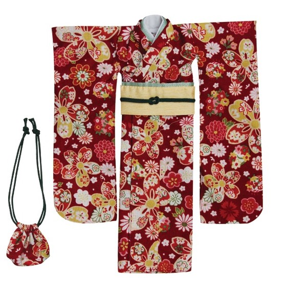 Kimono Set -Sakura Mai- (Red), Azone, Accessories, 1/6, 4580116039294